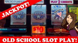 OLD SCHOOL SLOT MACHINES - HANDPAY JACKPOT! $20-$25 BETS! TRIPLE STARS & 3X4X5X TIMES PAY!