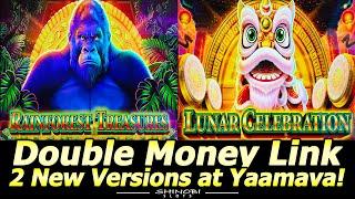 NEW Double Money Link Versions: Rainforest Treasures and Lunar Celebration at Yaamava Casino!