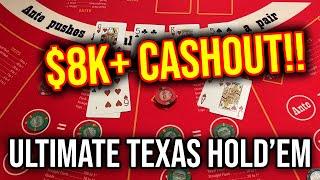 EPIC WIN!! THE CURSE IS OVER!! ULTIMATE TEXAS HOLD’EM!! January 6th 2023
