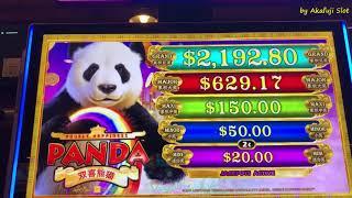 New Slot "PANDA" and "PYRAMID Progressives" First Attempt, Barona Casino, Akafuji Slot, カルフォルニア, カジノ