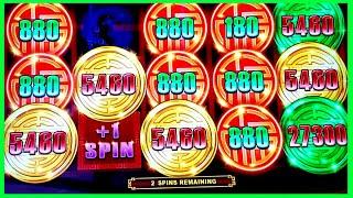 $8.88 MAX BET Bonus on Endless Treasures! Huge win @San Manuel Casino