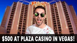 •LIVE Betting $500 at Plaza Las Vegas!