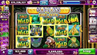 JUNGLE WILD Video Slot Casino Game with a BIG WIN FREE SPIN BONUS