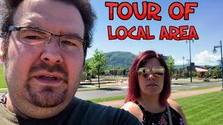 Family vlog - A Tour of Our Local Town and Area