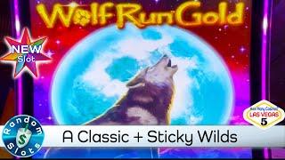 ️ New - Wolf Run Gold Slot Machine Bonus