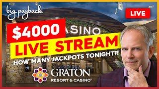 $4,000 Live! Crushing All Aboard  at GRATON CASINO!!