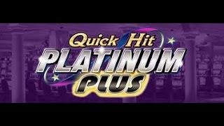 Quick Hit Platinum Plus - LIVE PLAY AND BONUSES + Monopoly Jackpot Station Big Win