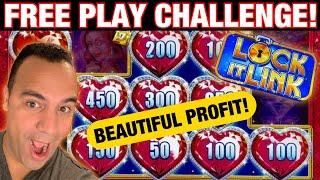 LOCK IT LINK DIAMOND Free Play Winning Challenge!!! & Treasure Ball TRIPLE UP!!