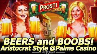 Beers and Boobs, Aristocrat Style! Prost Deluxe Slot Comeback in 1st Attempt at Palms in Las Vegas!