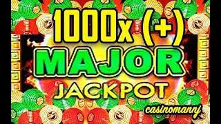 •1000x+• MAJOR WIN! - •HAPPY LANTERN SLOT• - HUGE WIN! - LIGHTNING LINK - Slot Machine Bonus
