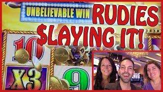 Brian & his RUDIES $laying it!  Slot Machine Pokies w Brian Christopher