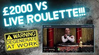 £2,000   Roulette! This is Speed Roulette Live!