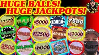 WHO's GOT THE BIGGEST BALLS OF THEM ALL? BIGGEST SLOT JACKPOTS DRAGON LIGHTNING LINK MIGHTY CASH