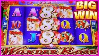 BIG WIN  I GOT MY REVENGE ON WONDER ROSE  BONUS w/ RETRIGGER