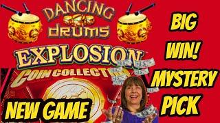 Big Win on Mystery Pick bonus! Dancing Drums Explosion & New Game