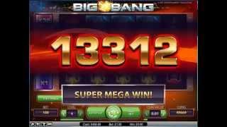 Big Bang Slot- NetEnt - Mega Big Win