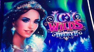 BRILLIANT WIN Icy Wilds Deluxe & Golden Egypt Slot Machine Bonus
