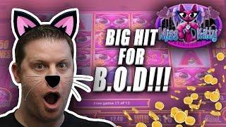 Miss Kitty -  Big Hit on Small Bet Bonus Free Spins | Brian of Denver Slots