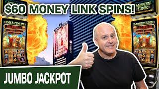 $60 MONEY LINK SPINS!  High-Limit Slot JACKPOT at The Cosmopolitan of Las Vegas