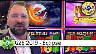 Eclipse Gaming, Jackpot Spins slot machine at 2019 G2E