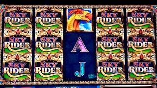 Dragon Link Slot $15 Bet Worst Bonus & SKY RYDER Slot Machine Live Play MAX BET Bonus !