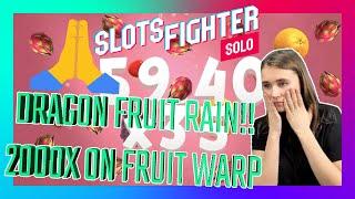 Fruit Warp Big Win Catches Annie By Surprise!!! 2000X BIG WIN