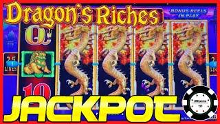 ️HIGH LIMIT Lightning Link Dragon's Riches JACKPOT HANDPAY  ️$12.50 BONUS ROUND SPIN Slot Machine