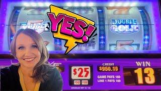 Gambling in Vegas!$75 Bets Double Gold Jackpot, 5 Line Top Dollar & Mansion Bonus!