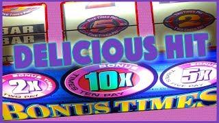 Delicious Multipliers w/ Quick Hit & Gold Bonanza   Slot Machine Pokies w Brian Christopher