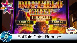 ️ New - Buffalo Chief Slot Machine Bonuses