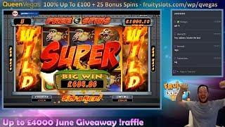 SUPER BIG WIN Bust The Bank!! - Free Spins ( Online Slots )