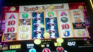 BIG WIN W/ SLOT CHICK - Samurai's Honor Slot Machine Respin Bonus