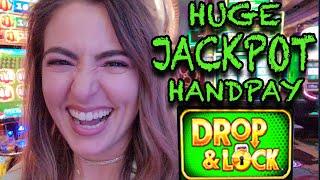 HUGE JACKPOT HANDPAY Sweet Tweet Drop & Lock Slot Machine in Las Vegas!