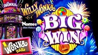 •NEW GAME• Willy Wonka Dream Factory Slot Machine - Over 30 Minutes of WINNING!!