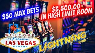Let's Gamble $3,500 In High Limit Room | High Limit Lightning Link & 3 Reel Slots | EP-7 | EP-9