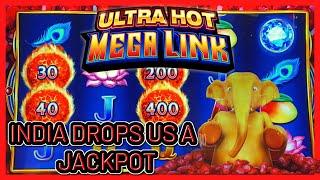 HIGH LIMIT Ultra Hot Mega Link India HANDPAY JACKPOT $40 Bonus Round Slot Machine Casino