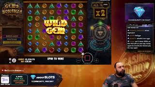 ​ LIVE SLOTS W CASINODADDY GOING FOR MAX WIN  ABOUTSLOTS.COM - FOR THE BEST BONUSES