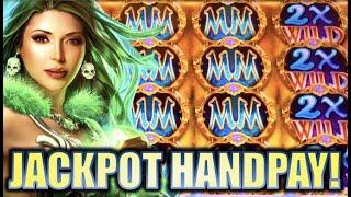 •JACKPOT HANDPAYS!!• MISTRESS OF MAGIC & CLEOPATRA II Slot Machine Big Win Bonus REPOST