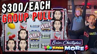 $300/EACH Group Pull  $7,500 on BCSlots POPS N' PAYS Slot  Hard Rock Tulsa