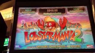 Lucky Larry's LOBSTERMANIA 2 LIVE PLAY Slot Machine