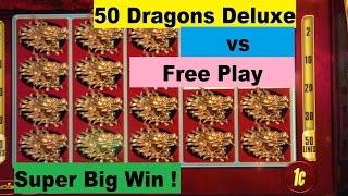 SUPER BIG WIN50 DRAGONS DELUXE vs FREE PLAYLive play & Bonus $1.50~$3.00 MAX BET 栗スロット