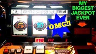 My BIGGEST Handpay Jackpot EVER | High Limit 2X 10X 5X BONUS TIME Slot Machine HUGE JACKPOT !