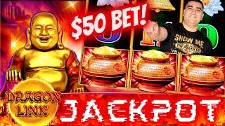 Dragon CASH Slot Machine HANDPAY JACKPOT -$50 Bet | High Limit Slot Machine JACKPOT | SE-9 | EP-19