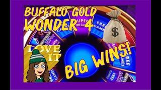 High Limit Wonder 4 Buffalo Gold, HIGH STAKES Live Play at Cosmopolitan Las Vegas