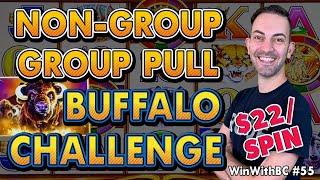 Buffalo Revolution  $22/Spin  NON-GROUP GROUP SLOT PULL #Challenge PART 1
