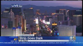 Las Vegas Strip Goes Dark As Nevada Orders Shutdown Of Casinos Over Coronavirus