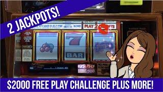 $50 Pinball ️ $50 Triple Stars Slot Machines ️ 2 JACKPOTS! Double Top Dollar Live Play Bellagio!