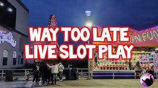 Way Too Late Live Slot Play!  From Atlantic City