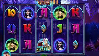 Free WITCHY WINS slot machine by RTG gameplay   PlaySlots4RealMoney