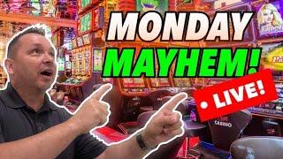 •Monday Mayhem Slots LIVE from The Lodge!